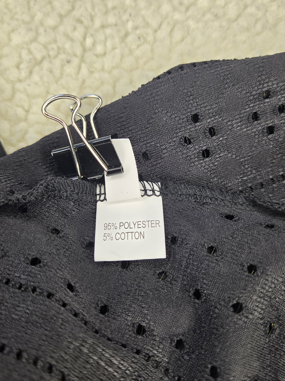 Women's Size S Small Black Crochet Halter Midi Dress - Unbranded - Picture 5 of 5